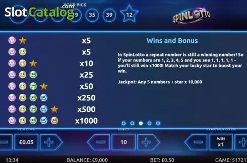 Скрин7. Spinlotto слот
