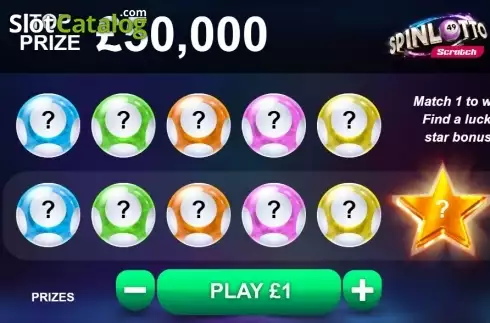 Скрин2. Spinlotto Scratch слот