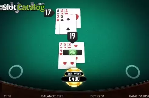 Скрин4. Blackjack (G.Games) слот