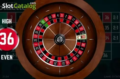Скрин3. European Roulette (G.Games) слот