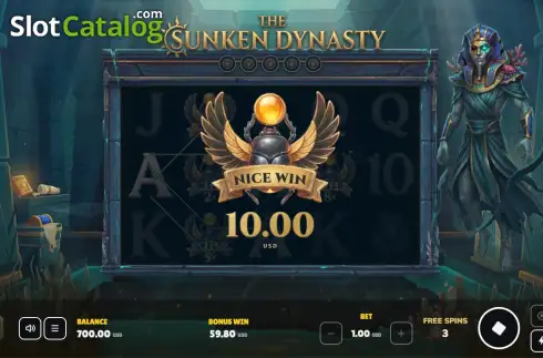 Скрин3. The Sunken Dynasty слот