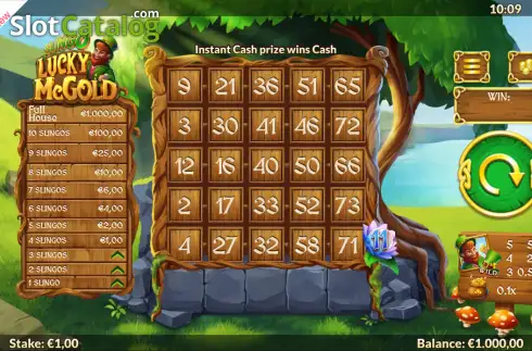 Скрин2. Slingo Lucky McGold слот