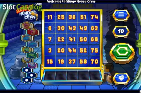 Скрин2. Slingo Honey Crew слот