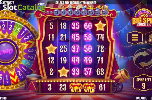 Скрин3. Slingo Big Spin Booster слот