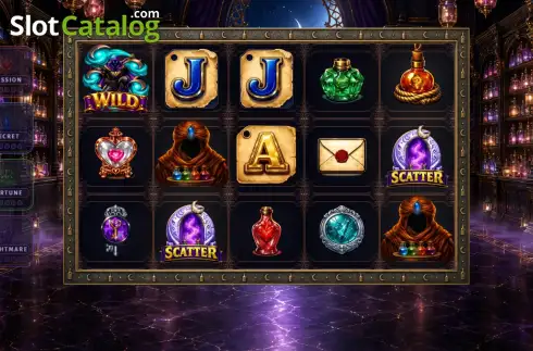 Скрин2. Memory Thief Market слот