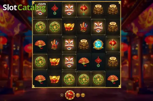 Скрин2. Dragon Festival Fortune слот