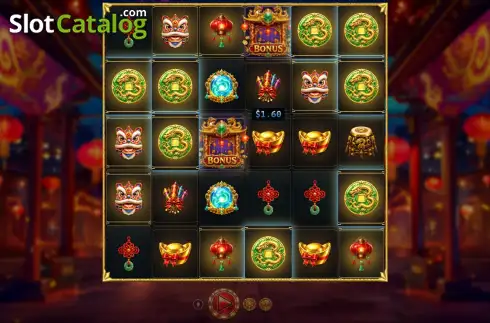 Скрин3. Dragon Festival Fortune слот