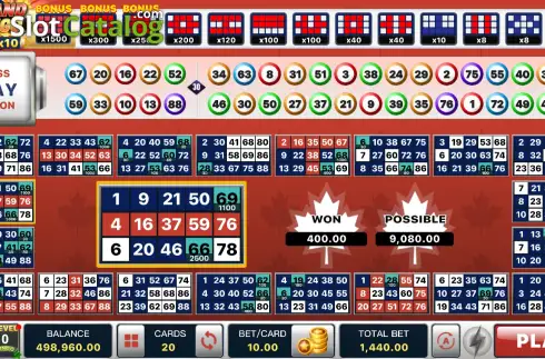 Скрин2. Maple Bingo слот