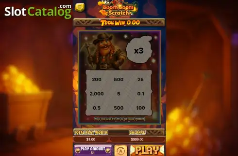 Скрин2. Boom Boom Scratch слот