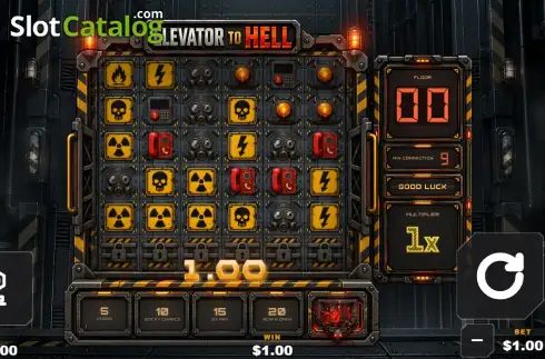 Скрин3. ELEVATOR TO HELL слот