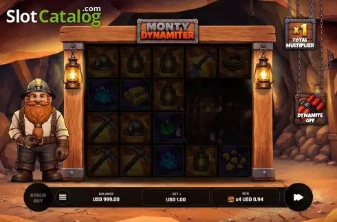 Скрин3. Monty Dynamiter слот