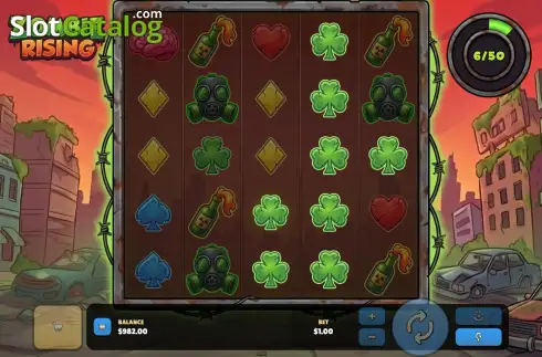 Скрин3. Zombie Rising слот