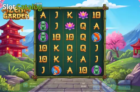 Скрин2. Zen Garden (GG Gaming) слот
