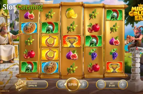 Скрин2. Midas Golden Era слот