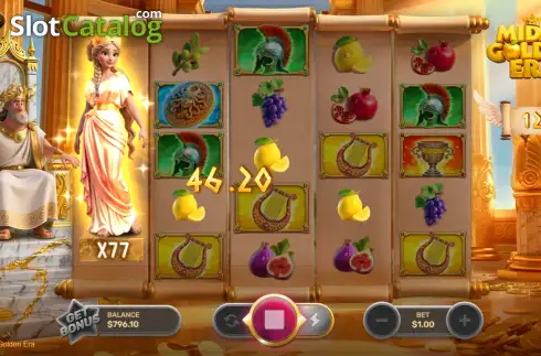 Скрин3. Midas Golden Era слот