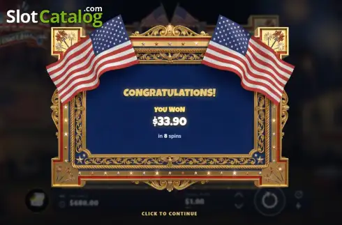 Скрин3. Murica' Heck Yeah! слот