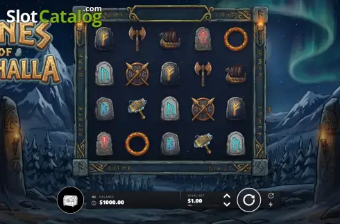 Скрин2. Runes of Valhalla (GoldLoot Studios) слот