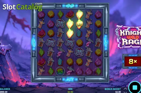 Скрин3. Knight Wild Rage слот