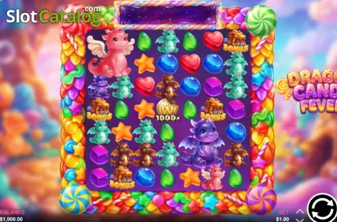 Скрин2. Dragon Candy Fever слот
