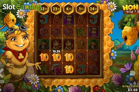 Скрин3. Honey Wild Bee слот