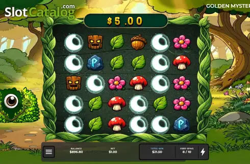 Скрин3. Golden Mystery Bush слот