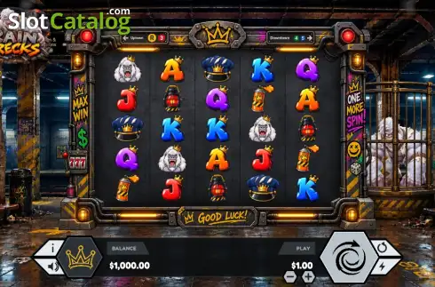 Скрин2. Train Wrecks слот
