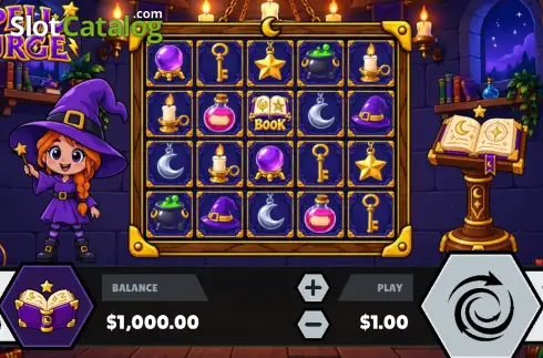 Скрин2. Spell Surge (Hammer Head Gaming) слот