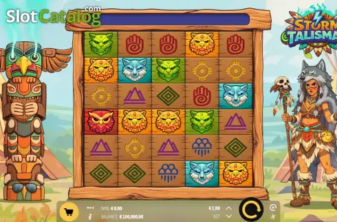Скрин2. Storm Talisman слот