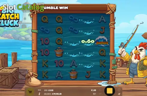 Скрин3. Big Catch Cluck слот