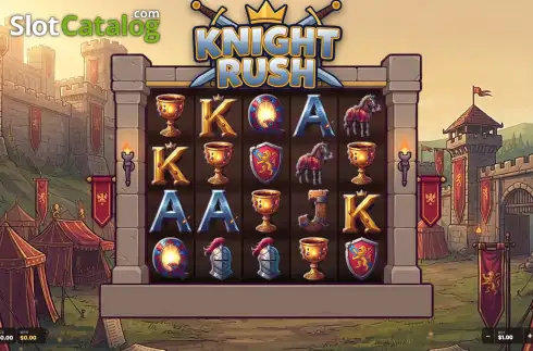 Скрин2. Knight Rush слот