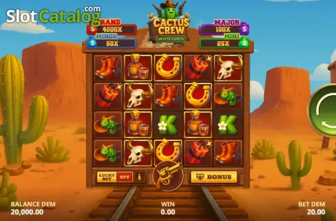 Скрин2. Cactus Crew: Jackpot Express слот