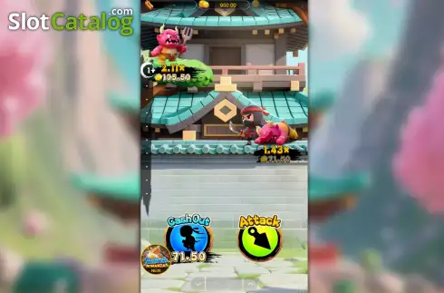 Скрин2. Ninja Hop слот