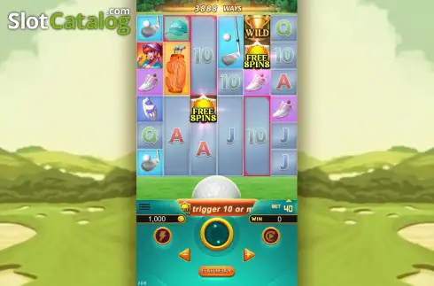 Скрин2. Golf Star слот