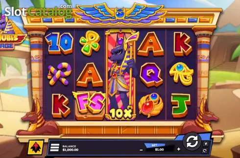 Скрин2. Anubis Rage слот