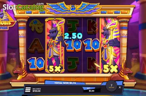 Скрин3. Anubis Rage слот