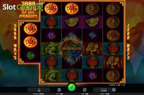 Скрин4. 3888 Ways of the Dragon слот