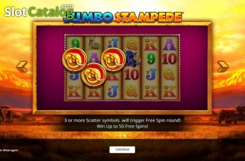 Скрин3. Jumbo Stampede слот