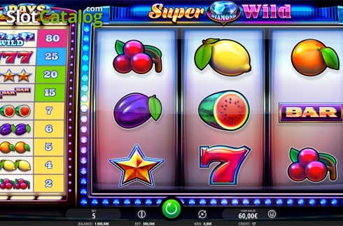 Скрин4. Super Diamond Wild слот