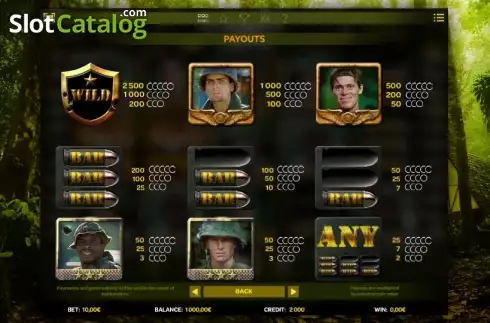 Скрин6. Platoon Wild слот