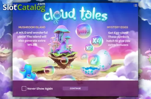 Скрин2. Cloud Tales слот