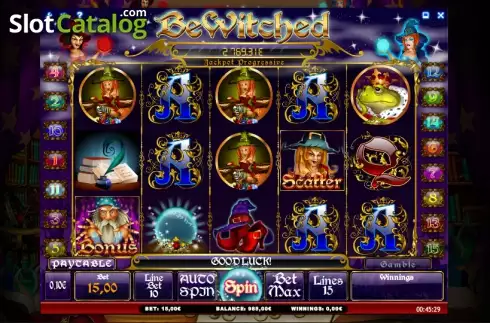 Скрин3. Bewitched слот