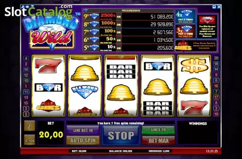 Скрин6. Diamond Wild слот