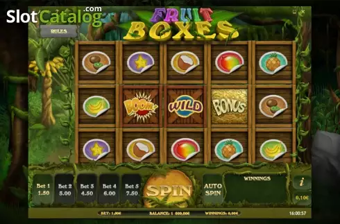 Скрин3. Fruit Boxes слот