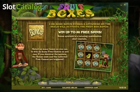 Скрин7. Fruit Boxes слот