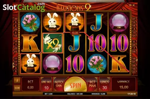 Скрин3. Illusions 2 слот