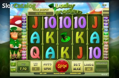 Скрин2. Lucky Leprechaun (iSoftBet) слот