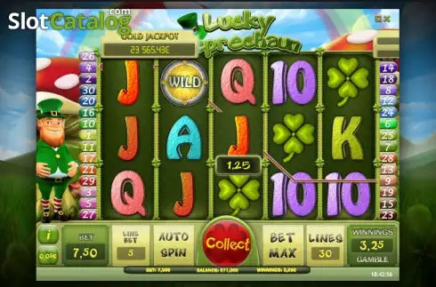 Скрин4. Lucky Leprechaun (iSoftBet) слот