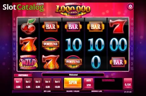 Скрин2. Million Cents HD слот