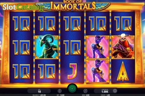 Скрин5. Book of Immortals слот