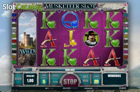 Скрин5. Musketeer Slot слот